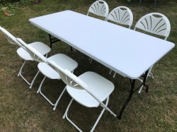 location table pliante avec 6 chaise confort2