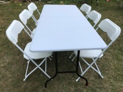 location table pliante avec 6 chaises confort1