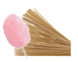 20 batons barbe  papa