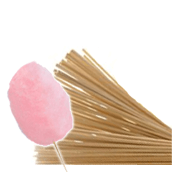 25 batons barbe � papa